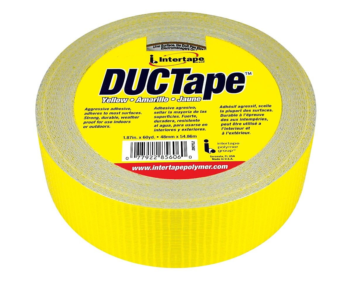 Intertape Polymer Group 620 2 in. x 60 Yard Yellow Duct Tape