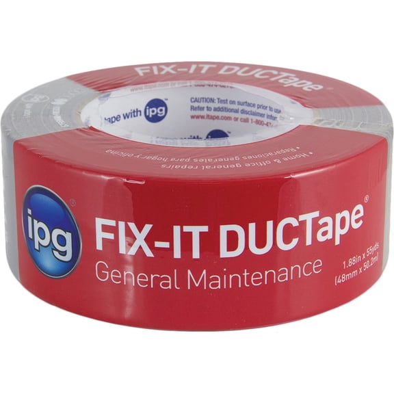 Intertape Fix-It Duct Tape - 1.87 In x 55 Yards Multicolor