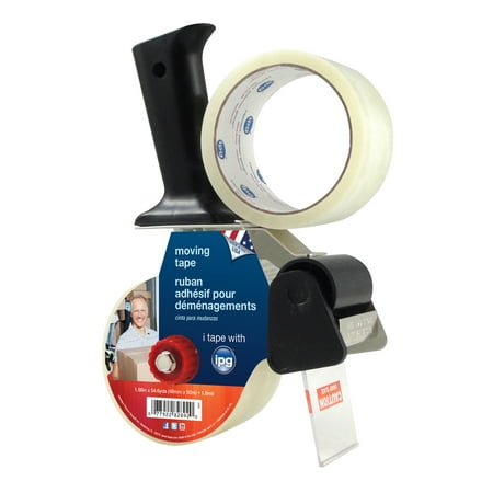 Intertape Polymer Group 91372 1.88" X 54.6 Yards Clear Moving Tape & Dispenser Set