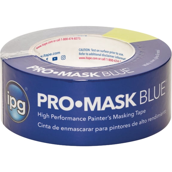 Intertape Polymer Group IPG ProMask Blue Designer Masking Tape - Pack of 6