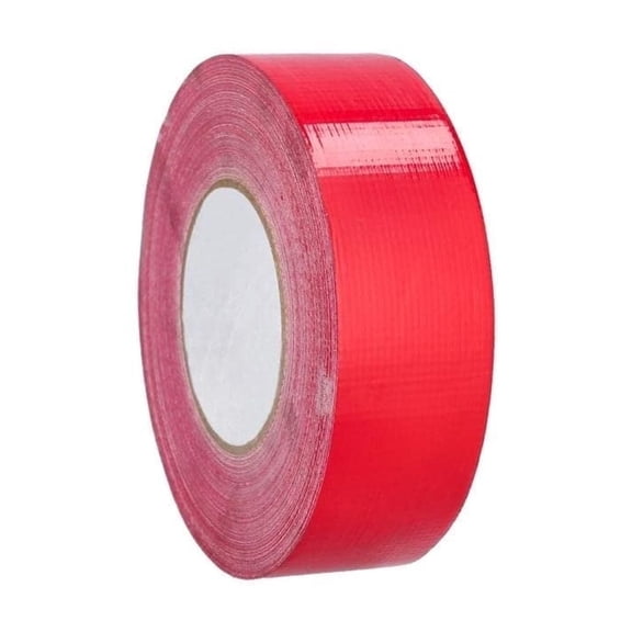 PSBM Red Hot Melt Sealing Tape 2" x 60 Yards 9 Mil 24 Rolls Colored Duct Tape for Patching Sealing and Industrial Use