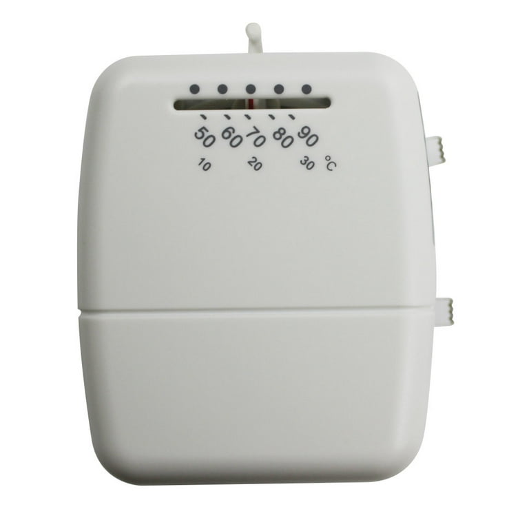 Intertherm 903992 Wall Heat/Cool Thermostat, White