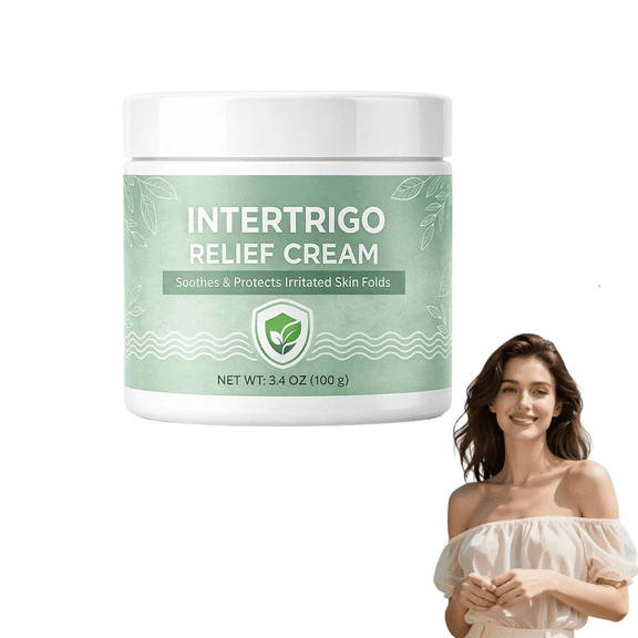 Intertrigo Cream – Skin Fold Barrier Cream, Moisture Protection for Friction-Prone Areas, Fast-Drying Non-Greasy Formula, Daily Skin Comfort Care