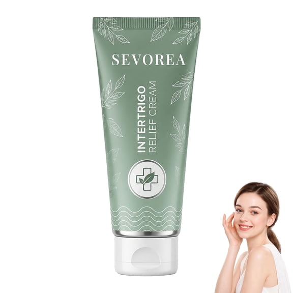 Intertrigo Cream, Skin Fold Barrier Cream for Chafing & Moisture Control, Non-Greasy Fast-Drying Formula (1PC)