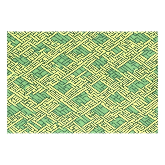 Intertwined Celtic Knots 12x18in Heat-Resistant Non-Slip Place Mat, Durable and Wrinkle-Resistant