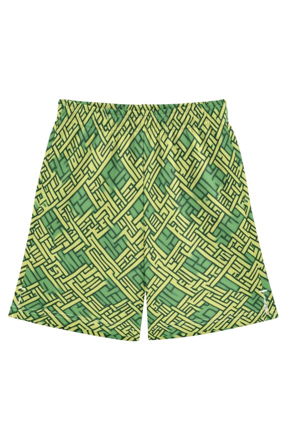 Intertwined Celtic Knots Athletic Shorts Breathable with Comfort Fit Drawstring Casual Sweatshorts X-Large