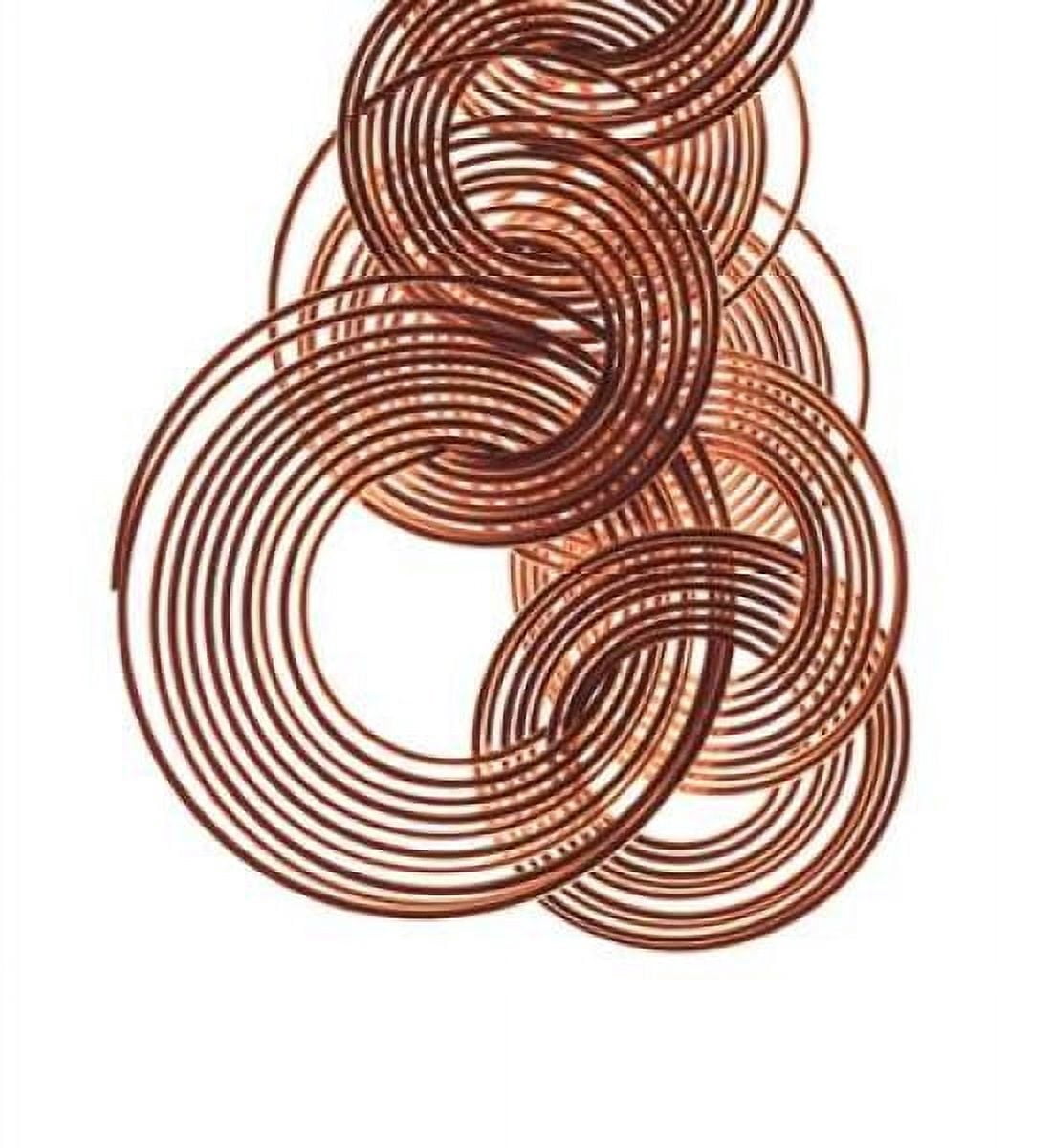 Intertwined Gold IV Canvas Art - Monika Burkhart (24 x 24)