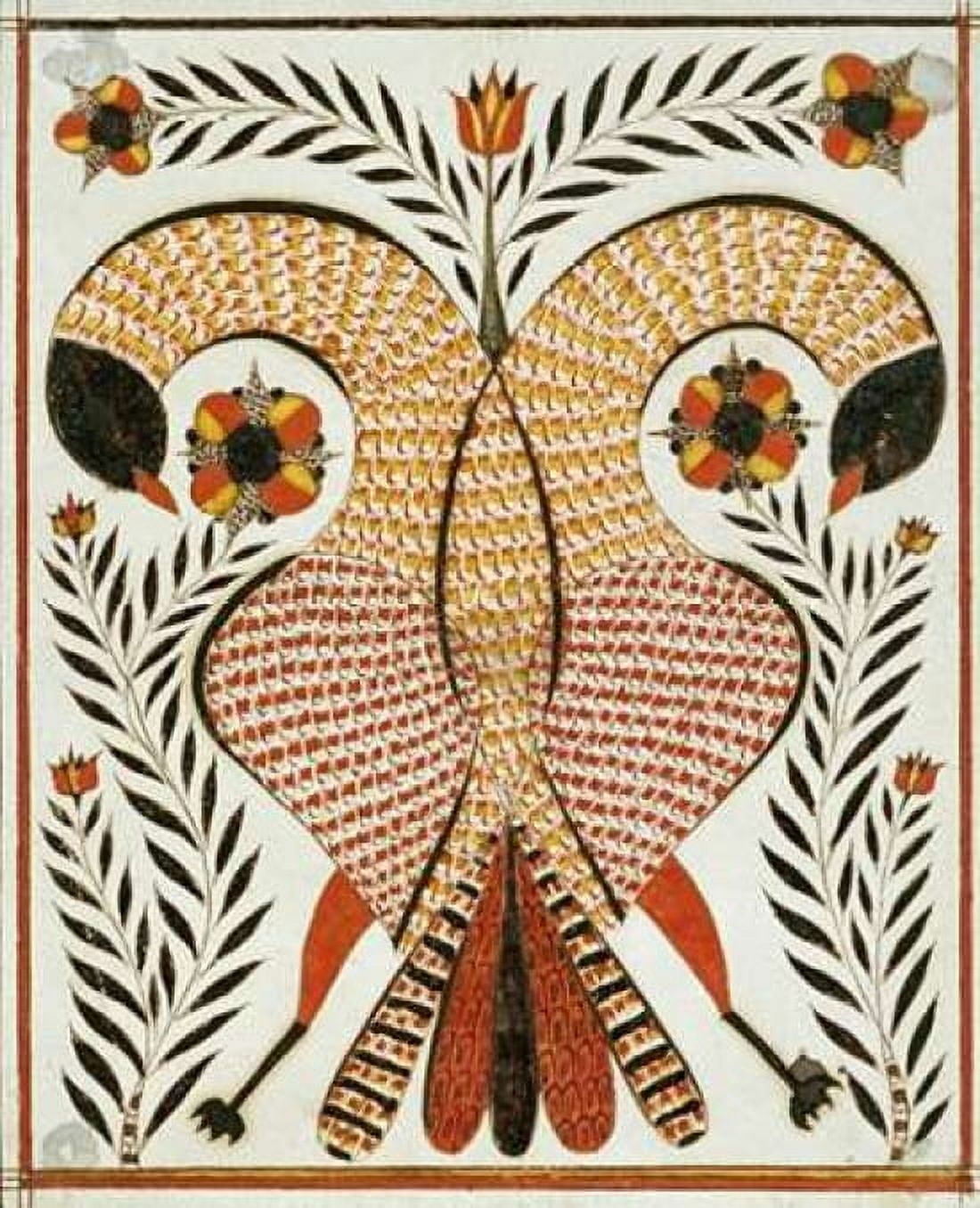 Intertwined Parrots Canvas Art - Rudolph Landes (20 x 24)