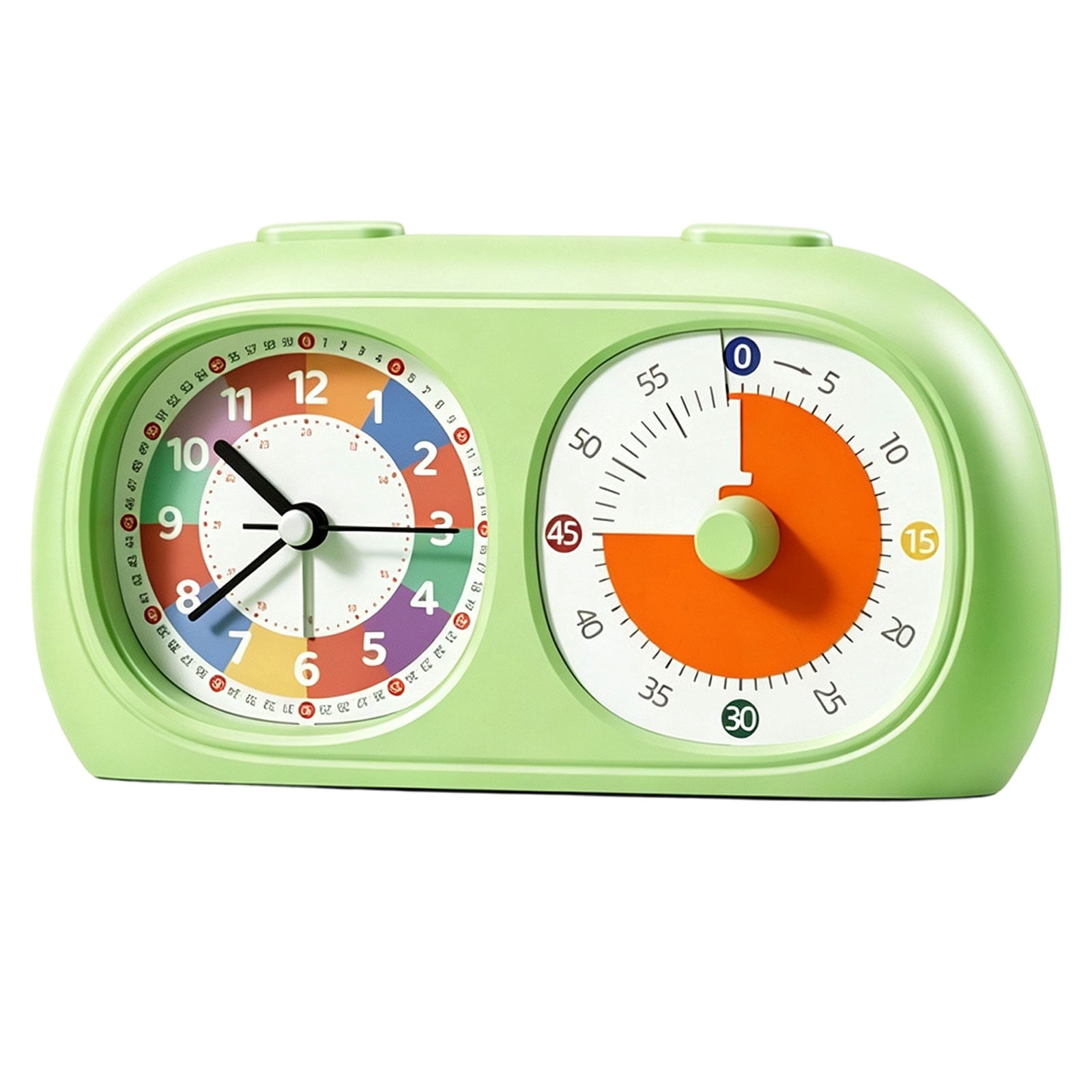 Interval Timer with Color Filled Remaining-Time Display and Side-by ...