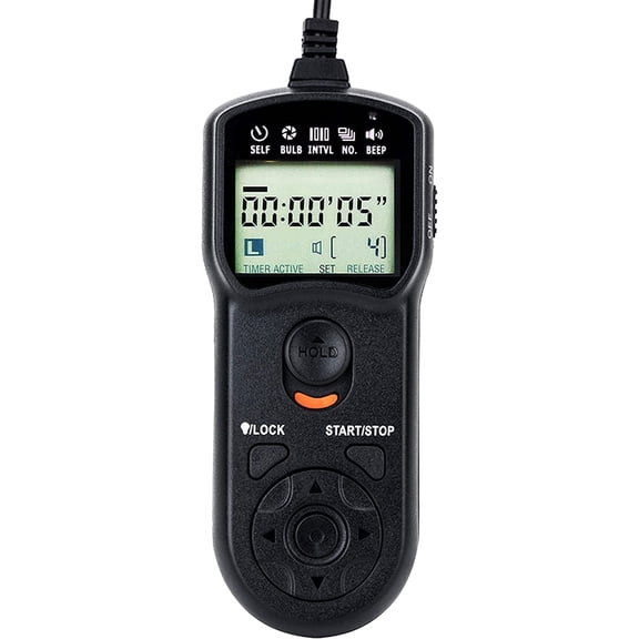 Intervalometer Timer Remote Control Shutter Release for Canon EOS Rebel T6 T7 2000D 90D 80D 77D T8i T7i T6i T6s SL3 SL2 T5i T4i EOS R R50V R6 Mark III II R6 V R7 R8 R10 RP R100 M6 Mark II & More