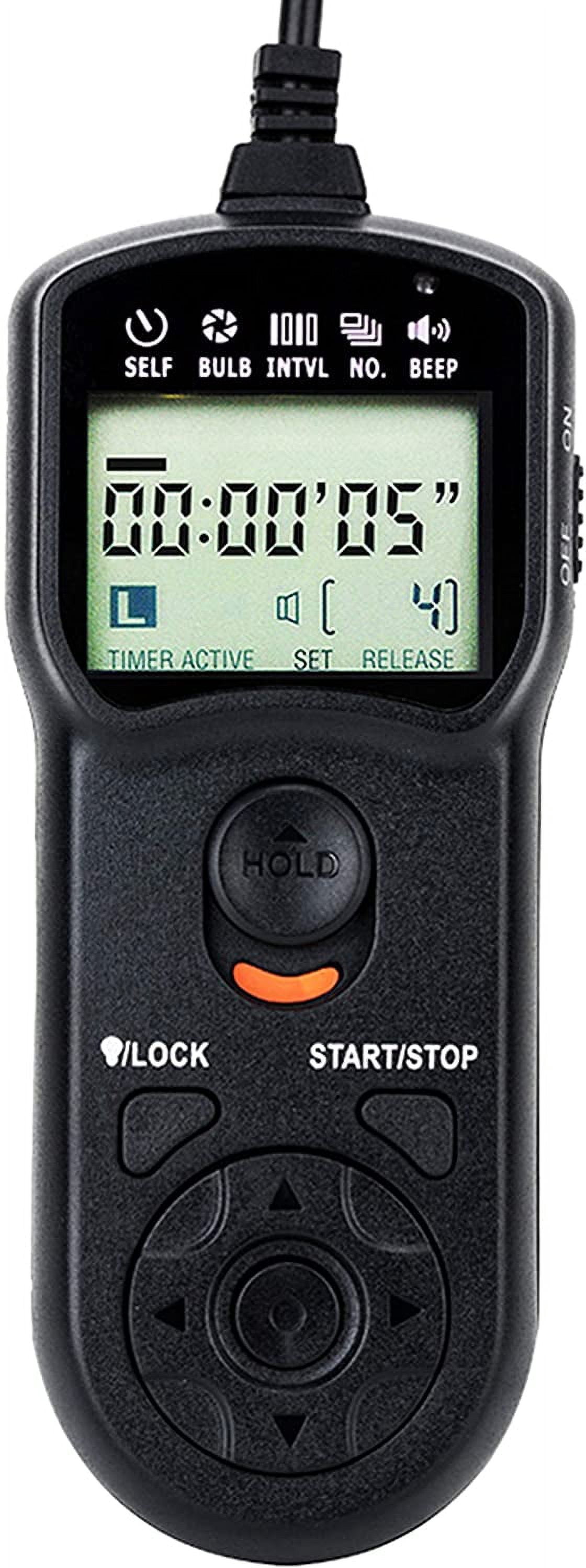 Intervalometer Timer Remote Control Shutter Release for EOS Rebel T6 T7 ...
