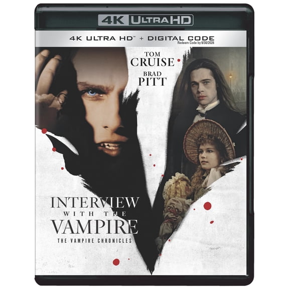 Interview With The Vampire (4K Ultra HD + Digital Copy), Horror, Warner Bros.