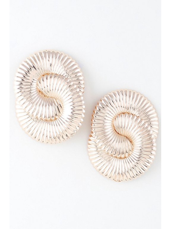 Interweaved Infinity Loop Earrings