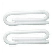 Intex 1.25" Diameter Accessory Pool Pump Replacement Hose, 59" Long, 2 Pack
