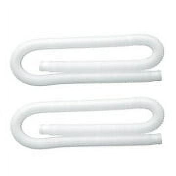 Intex 1.25" Diameter Accessory Pool Pump Replacement Hose, 59" Long, 2 Pack