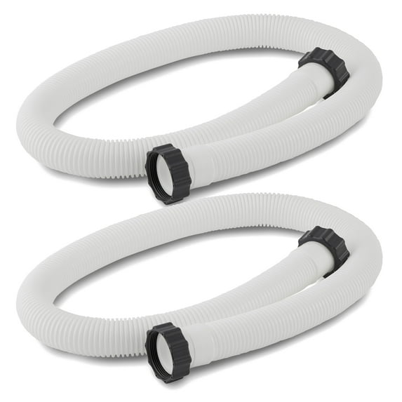 Intex 1.5" Diameter Accessory Pool Pump Replacement Hose - 59" Long - Set of 2