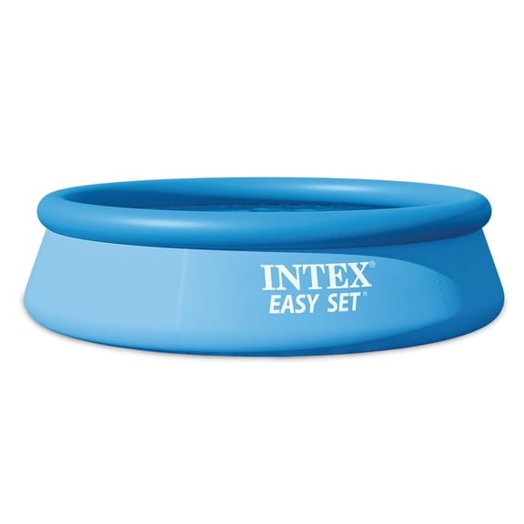 Intex 10' x 30" Easy Set Above Ground Inflatable Family Swimming Pool w/o Pump