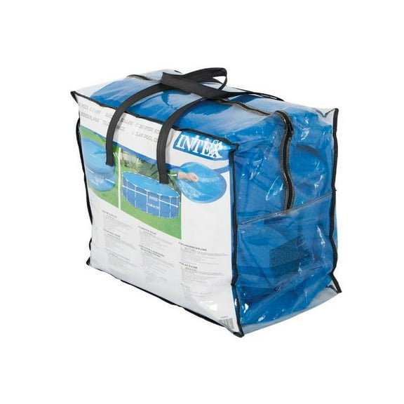 Intex 12-Foot Easy Set and Metal Frame Swimming Pool Solar Cover Tarp (2 Pack)