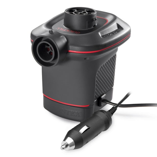 Intex 12V QuickFill DC Car Electric Air Pump, Portable, for Inflatable