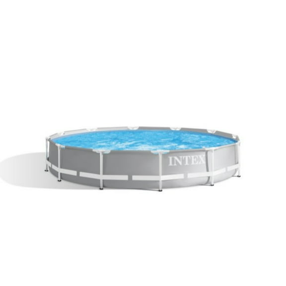 Intex 12' x 30" Prism Frame Premium Round Swimming Pool Set