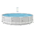 thumbnail image 1 of Intex 12' x 30" Steel Frame Above Ground Pool & Type A & C Pump Cartridge, 1 of 5