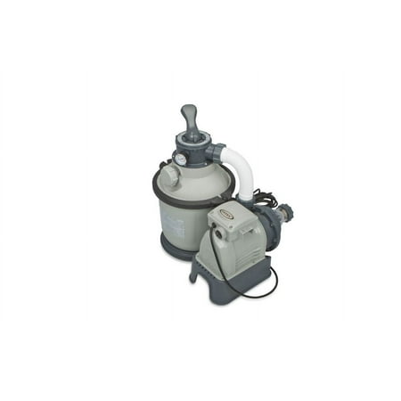 Intex 1200 GPH Krystal Clear Above Ground Pool Sand Filter Pump Set | 28643EG