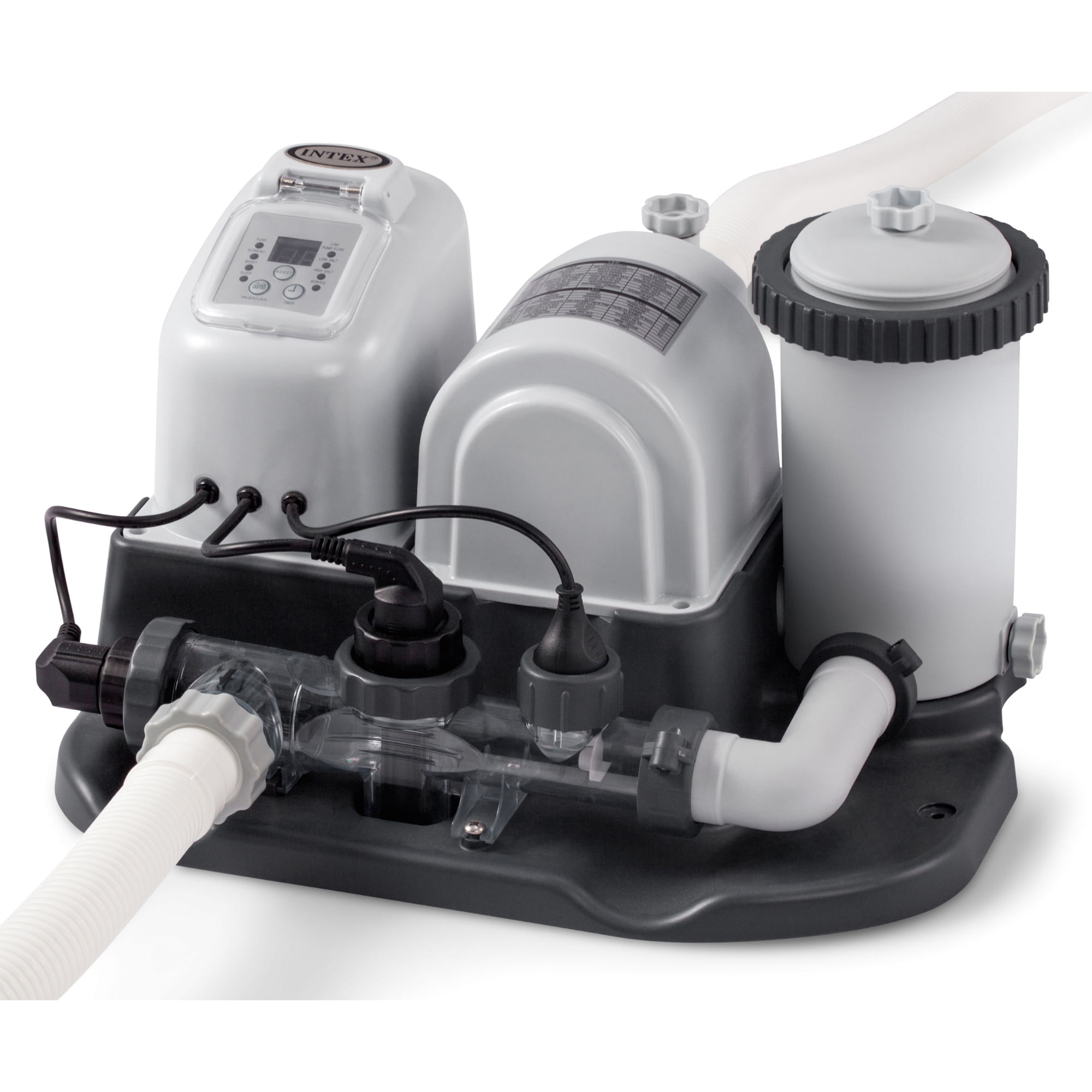 Udveksle Prædiken ventilator Intex - 120V Cartridge Filter Pump and Saltwater System - Walmart.com