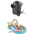 thumbnail image 1 of Intex 120V Quick Fill Electric Air Pump & 9ft x 51in Kids Inflatable Candy Pool, 1 of 9