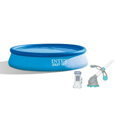 Intex - Above Ground Pool w/ Filter Pump & Vacuum