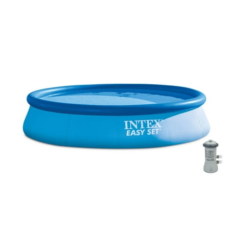 Intex 13ft x 32in Easy Set Above Ground Swimming Pool Kit & 530 GPH Filter Pump price history and forecast - Intex 28141EH-WMT