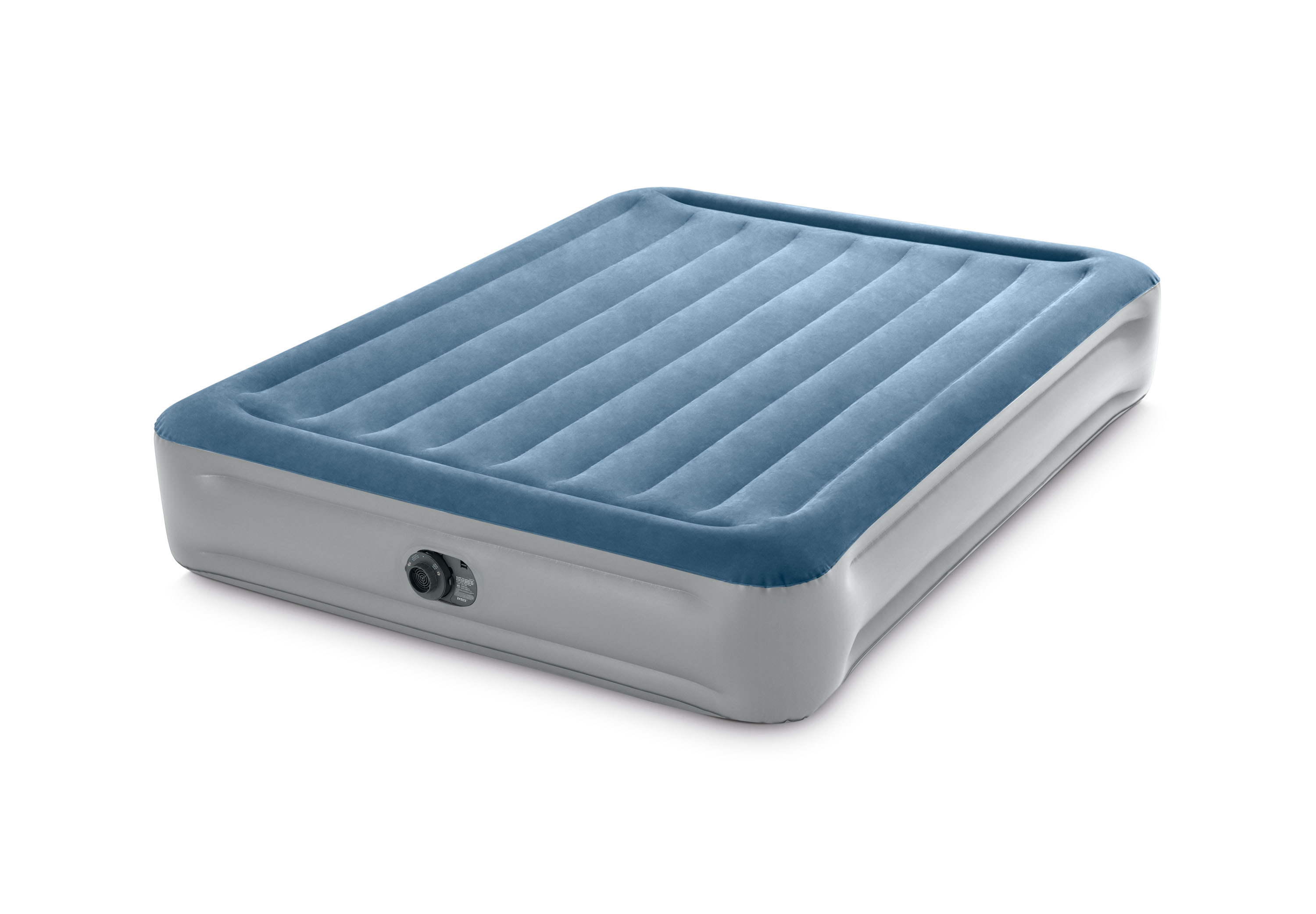 INTEX 15″ QUEEN ESSENTIAL REST DURA-BEAM DELUXE AIRBED MATTRESS WITH BUILT IN PUMP