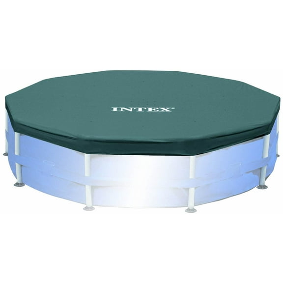 Intex 15' Round Frame Above Ground Pool Debris Cover (Pool Sold Separately)