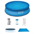 thumbnail image 1 of Intex 15ft x 48in Easy Set Above Ground Inflatable Pool w/ Pump and Solar Cover, 1 of 12
