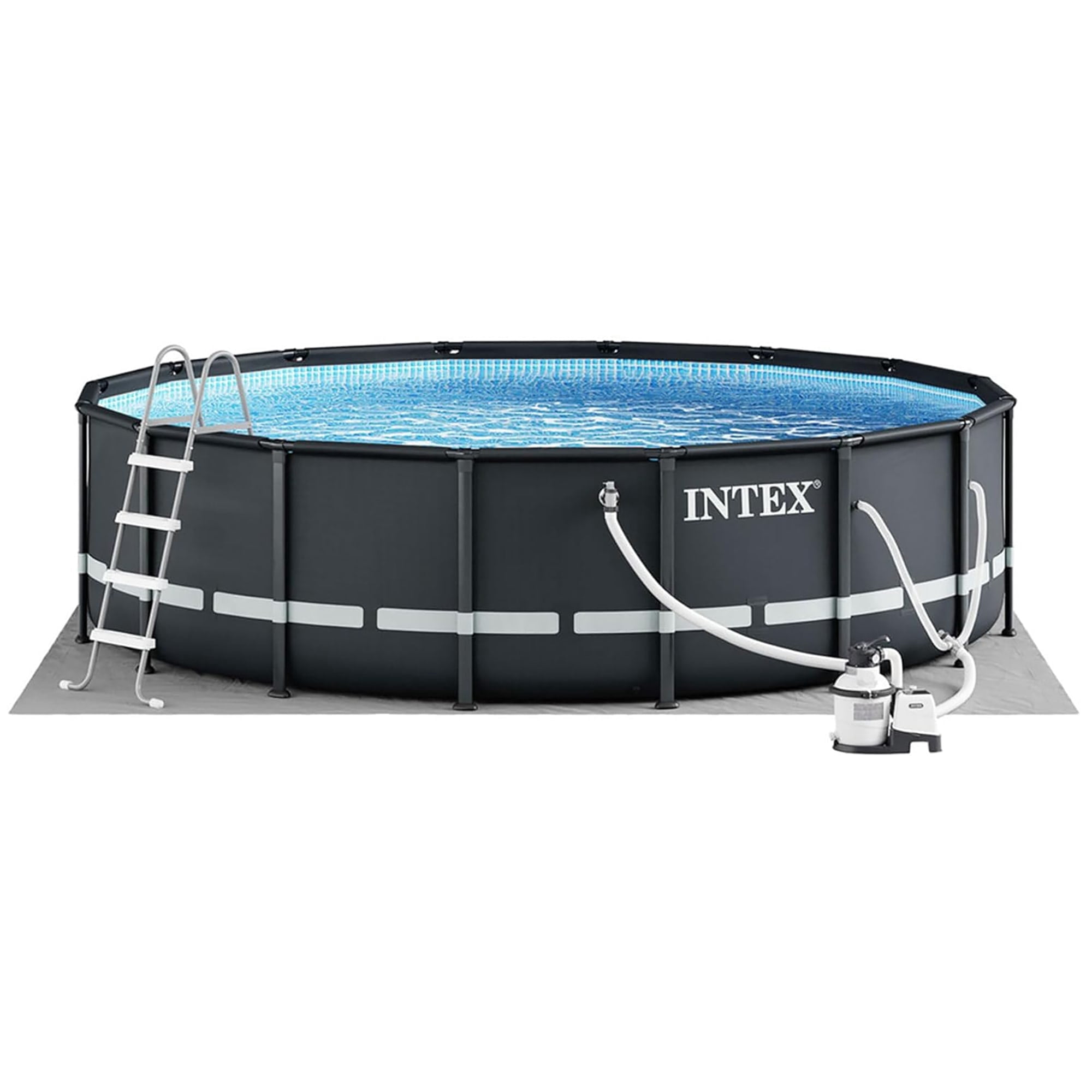 INTEX Ultra XTR 16ft x 48in Above Ground Swimming Pool Set w/ Filter Pump