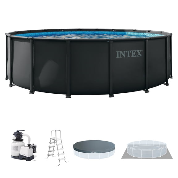 INTEX 26329EP Ultra XTR 18' x 52" Round Frame Above Ground Swimming Pool Set with Pump