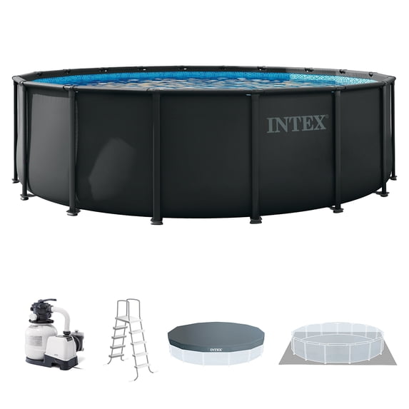 INTEX 26329EP Ultra XTR 18' x 52" Round Frame Above Ground Swimming Pool Set with Pump