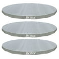thumbnail image 1 of Intex 18' Ultra Frame Swimming Pools UV Resistant Deluxe Debris Cover (3 Pack), 1 of 7