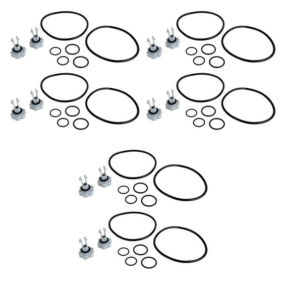 Intex 2,500 Gallon Filter Pump Replacement Seals Pack Parts | 25004 (6 Pack)