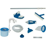 Intex 2-Piece Deluxe Cleaning Kit includes Surface Skimmer and Deluxe Maintenance Kit