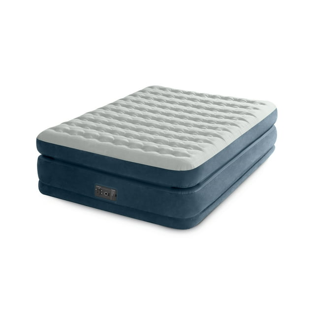Intex 22in Queen DuraBeam Control Comfort Air Mattress with Internal