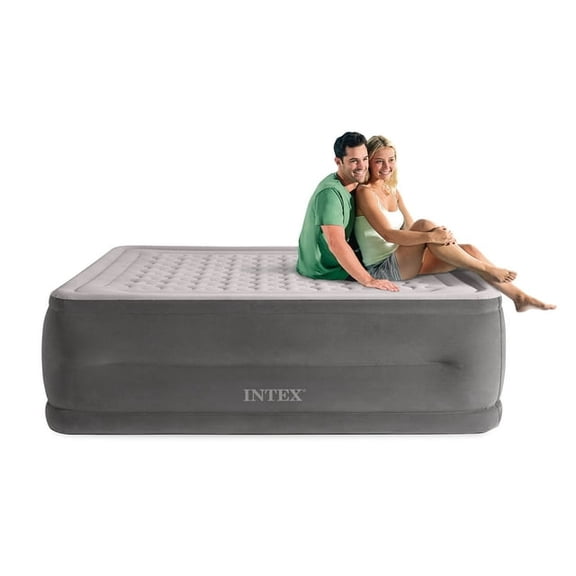 Intex 22" Queen Dura-Beam Deluxe Comfort Plush Air Mattress