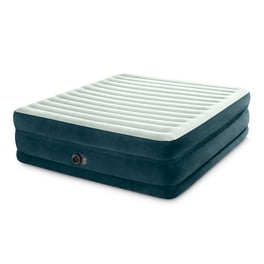 Intex Queen Size Dream Lux Pillow Top Dura Beam Airbed Mattress with Built in Pump Walmart