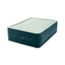 Intex 24" Queen Dream Lux Pillow Top Dura-Beam Airbed Mattress with Built-in Pump