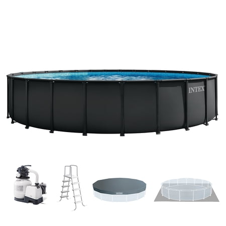 INTEX 26339EP Ultra XTR 24' x 52" Round Frame Above Ground Swimming Pool Set with Pump