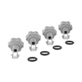 thumbnail image 1 of Intex 25002 Set of Air Release Valves with O Rings for Filter Pumps (4 Pack), 1 of 7