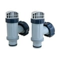 thumbnail image 1 of Intex 25010 Above Ground Plunger Valves with Gaskets and Nuts Replacement Part, 1 of 2