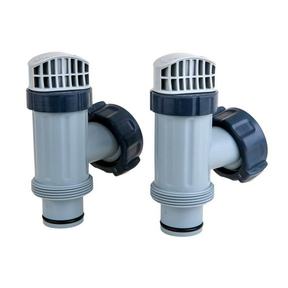 Intex 25010 Above Ground Plunger Valves with Gaskets and Nuts Replacement Part