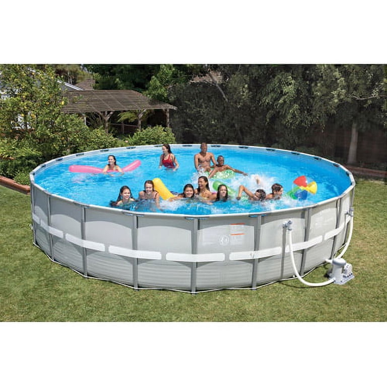 Piscina Ultra Frame De Intex Intex Ultra Frame Above Ground Pool Set