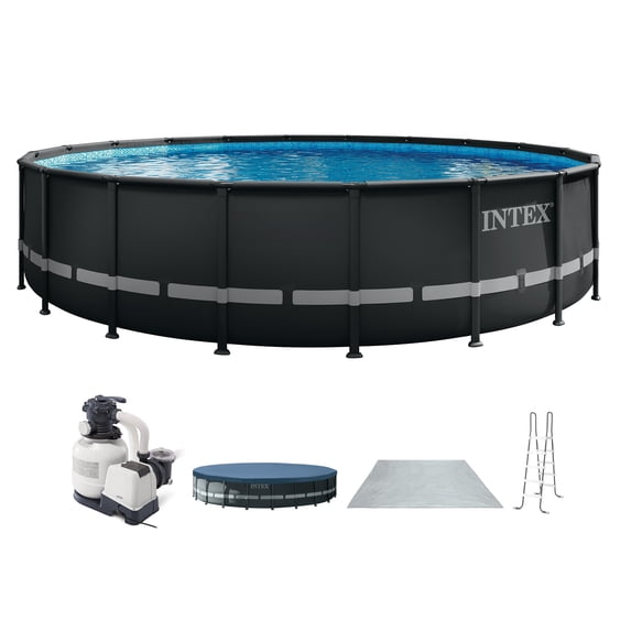 Intex 26' x 52" Ultra XTR Round Frame Above Ground Swimming Pool Set with Pump