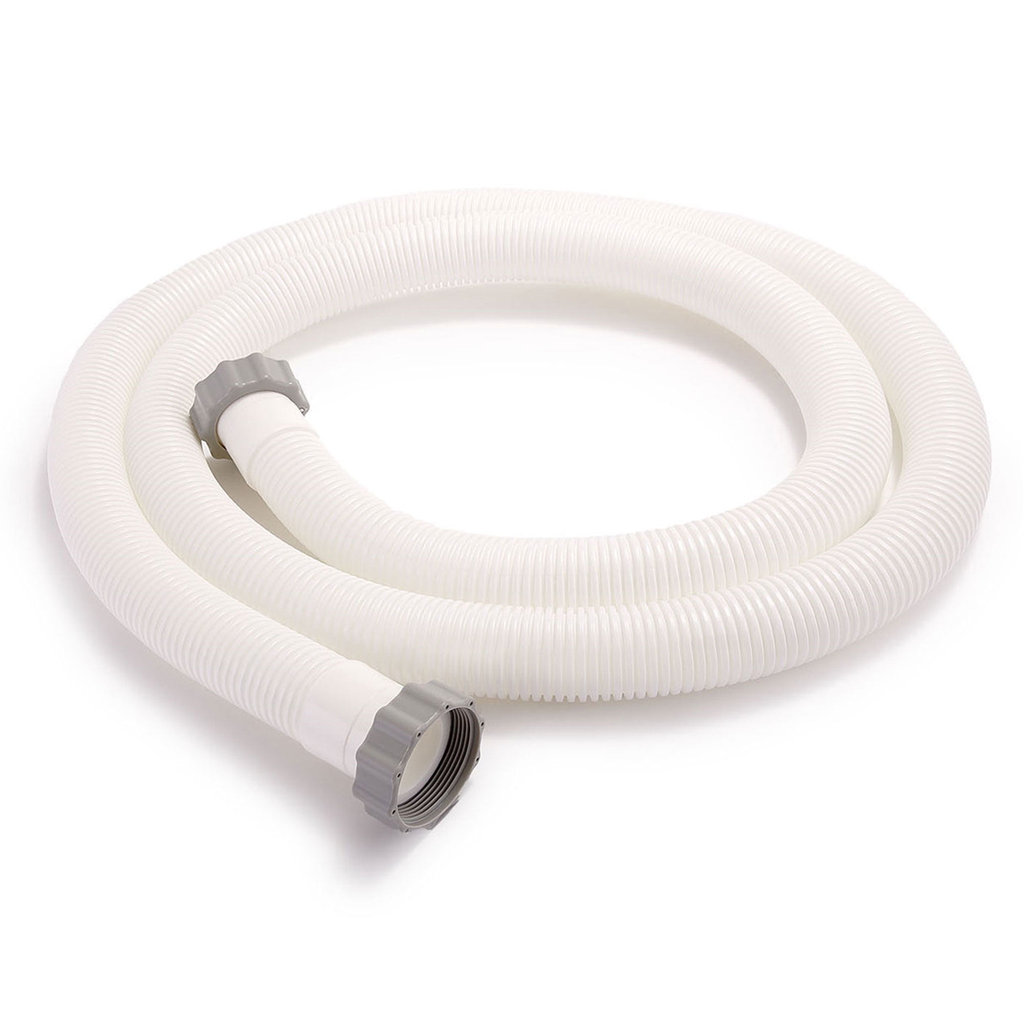 Intex Replacement Pool Pump Hose with Nuts, 1.5 Inch x 9.8 Foot, for
